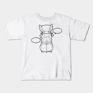 Top Hat Bunny Kids T-Shirt